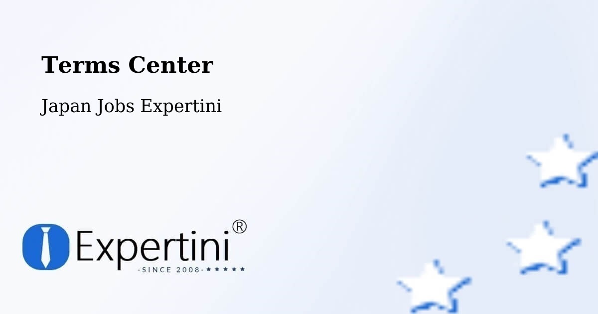 Terms of Service – Naha Shi - Japan Jobs Expertini
